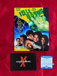DEVON SAWA AUTOGRAPHED SIGNED 8x10 PHOTO! IDLE HANDS! BECKETT COA! HORROR COMEDY - Picture 1 of 5