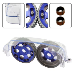 Nockenabdeckung +Nockenwellenrad für Toyota Supra 2JZ-GTE JZA80 Lexus SC300 Blau - Picture 1 of 9