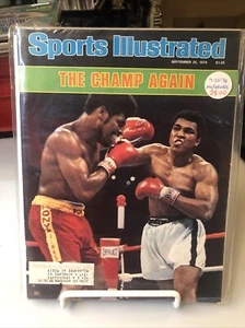 FM11-69 Sports Illustrated Magazine 9-25-1978 MUHAMMED ALI CHAMP - Picture 1 of 6