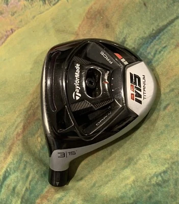 LH Left Handed TaylorMade M5 Titanium 15 Degree 3 Wood- HEAD ONLY - Image 1 of 4