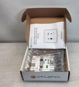 Atlona AT-HDWP-RSNET is an HDBaseT RX for HDMI, Wall Plate Receiver w/RS-232. - Picture 1 of 4