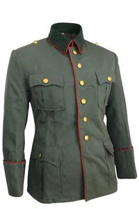 German Army Generals GABARDINE TUNIC - All Sizes - Uniform Jacket WW2 Repro New - Picture 1 of 6