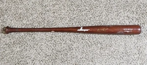 Kevin Cash Firmado Autografiado Juego Usado Pro Stock Bat RAYS - Imagen 1 de 5