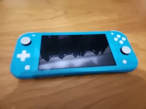 Nintendo Switch Lite Turquoise Teal Handheld Console Not Working - Picture 1 of 11