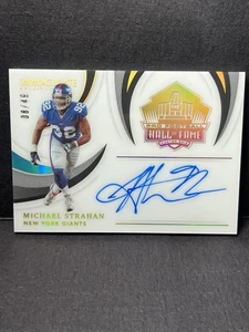 2021 Immaculate Michael Strahan Auto HOF Class of 2014 /49 On Card NYG Giants - Picture 1 of 3