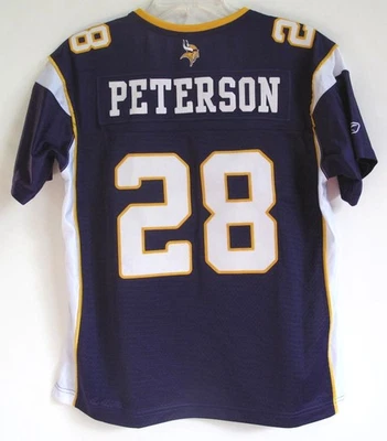 RBK MINNESOTA VIKINGS ADRIAN PETERSON MUJER PREMIER PÚRPURA HM JERSEY S Foto 1 de 4