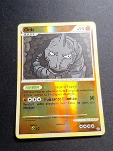 Onix 56/95 Reverse HGSS Déchaînement Carte Pokémon FR - Imagen 1 de 6