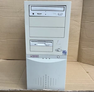 Vintage Premio Beige ATX Desktop PC for Retro Gaming Pentium II UNKNOWN RAM, HDD - Picture 1 of 4