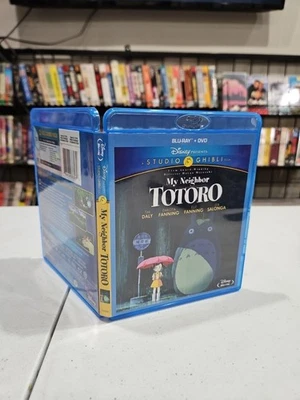 My Neighbor Totoro (Blu-ray + DVD) Like New, Free Shipping 📀 BUY 2 GET 1 FREE   - Image 1 of 2