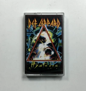Def Leppard Hysteria Cassette 1987 Mercury PolyGram Records - Picture 1 of 2