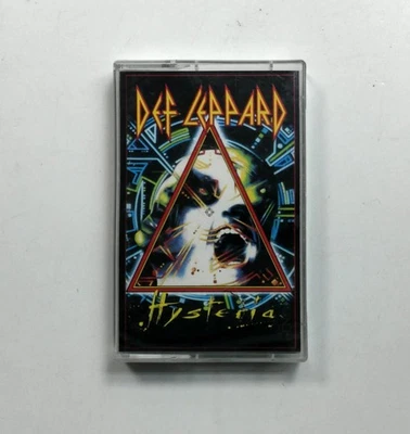 Def Leppard Hysteria Cassette 1987 Mercury PolyGram Records - Image 1 of 2