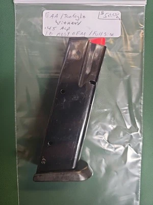 EAA Tanfoglio Witness .45 ACP 10 rd Magazine 🇮🇹 Factory OEM Full Size 45 clip  - Image 1 of 4