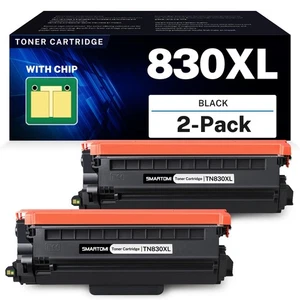 Compatible TN830XL Black Toner Cartridge Replacement for Brother TN830 TN830X... - Picture 1 of 6