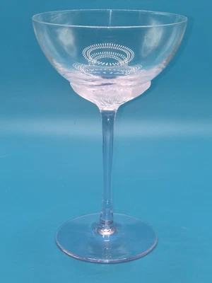 SASAKI Printemps 图案,粉色,高香槟杯,6.25 英寸高 - 5 件可用 — 第 1/4 张图片