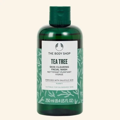 The Body Shop Tea Tree Skin Clearing Facial Wash – Purifying Vegan Face Wash - Image 1 of 4