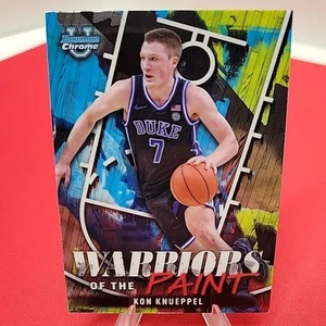 2024-25 Bowman U Chrome - Kon Knueppel - Warriors Of The Paint - Refractor  - Picture 1 of 2