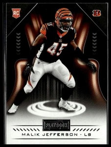 Malik Jefferson 2018 Panini Playbook #171 RC Cincinnati Bengals - Imagen 1 de 2
