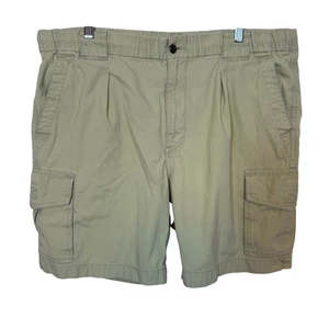 Tommy Bahama khaki Cargoshorts Medium Vintage Y2K Kordelzug Taille GUC - Bild 1 von 5
