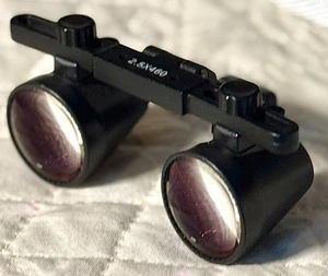 SCHULTZ Ottica 2,5x460 Grado Medico Ottica HD, Certificato ANSI, Lenti di ingrandimento a clip Nuovo senza etichette - Foto 1 di 9