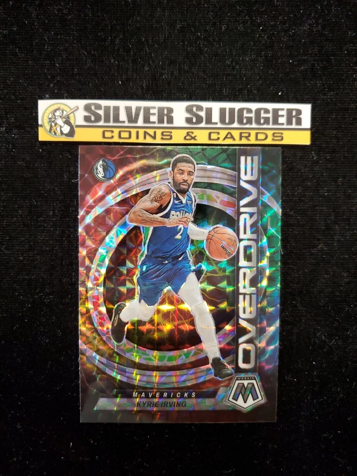 2022-23 Kyrie Irving Panini Mosaic Overdrive #24 Dallas Mavericks - Image 1 of 2