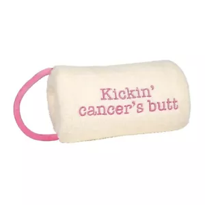 Snowpinion Kickin' Cancer's butt Throw Super Soft Fleece Blanket, 45" x 60" NWT - Picture 1 of 1