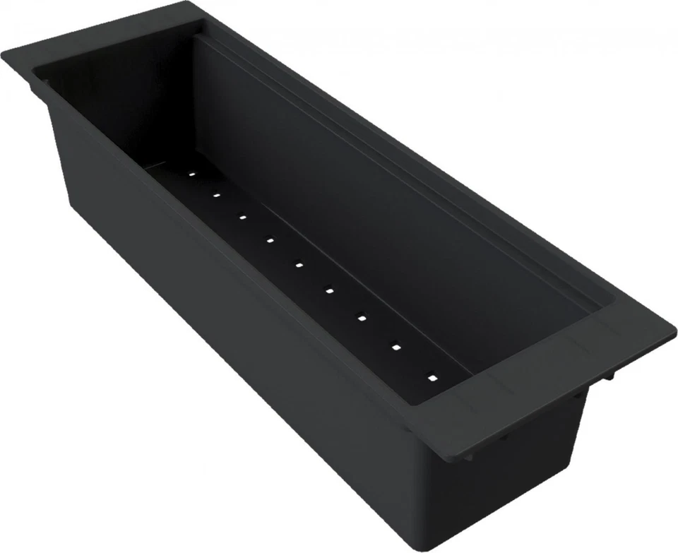 ELLECI Scolapasta da Cucina in Polipropilene 138 x 418 x 84 mm Nero AVP035BK - Immagine 1 di 1