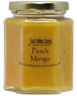 Peach Mango Candle New Hexagon Jar by Just Makes Scents