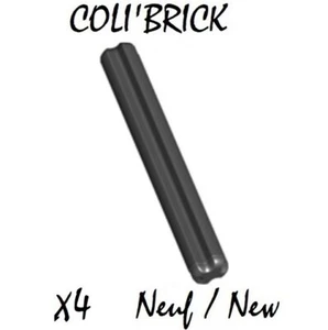 Lego 3705 - 4x Axe / Technic Axle 4 - Noir / Black - Neuf - Imagen 1 de 1