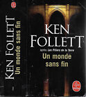 KEN FOLLETT--UN MONDE SANS FIN--le Livre de Poche roman Historique