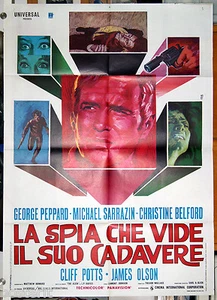 Manifest 2F Film THE GROUNDSTAR CONSPIRACY George Peppard Michael Sarrazin 1972 - Bild 1 von 1