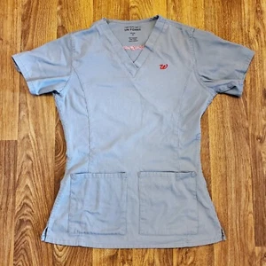 Walgreens Nurse Pharmacist Employee Women's Gray Shirt Uniform Sz XS - Picture 1 of 7