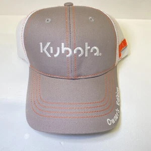 KUBOTA EQUIPAMIENTO EDICIÓN PROPIETARIOS CORREA MALLA GRIS Y BLANCO TRASERA NUEVA SIN ETIQUETAS - Imagen 1 de 6