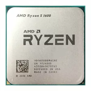 AMD RYZEN 5 R5 1600 6-Core 3.2 GHz ocket AM4 CPU Processors - Picture 1 of 2