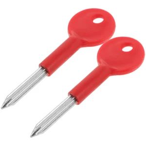 2 Pcs Tube Well Lock Door Security Keys for - Picture 1 of 12