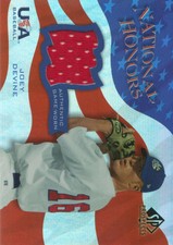2004 SP Prospects Baseball National Honors USA Jersey #NH-JD Joey Devine JERSEY