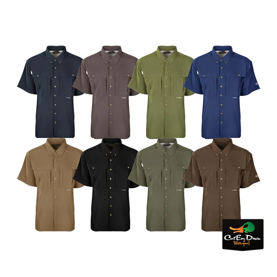 DRAKE WATERFOWL SYSTEMS FLYWEIGHT WINGSHOOTER'S SHIRT SHORT SLEEVE - Image 1 of 1