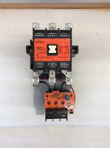Contactor Nema Asea/ABB tipo EH30 talla 1 3Ph 600VAC 25HP máximo con RVH 65B Overlo - Imagen 1 de 7
