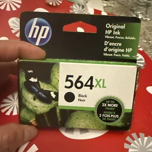 Original HP 564XL SCHWARZ Tinte hohe Reichweite Patrone CN684WN VERSIEGELTE VERPACKUNG 08/22 - Bild 1 von 2