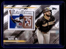 2022 Topps Update Commemorative Special Event Patch Manufactured Relics Fernando