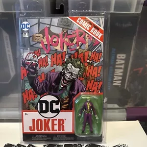 Modellino McFarlane Toys The Joker Page Punchers 3" con DC nuovo 52 fumetto - Foto 1 di 2