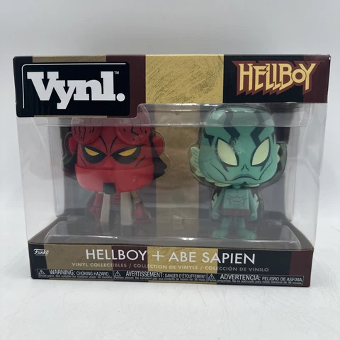 Funko VYNL Hellboy & Abe Sapien 2 Pack Vinyl Collectable Figure Set Brand New Cover