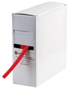 Schrumpf- Verpackt 2 1 3.20MM Rot 15M - HSBOX3.2RED - Picture 1 of 1