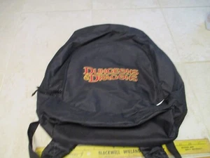 VTG Dungeons & Dragons D&D Black Backpack Accessory Gaming - Picture 1 of 4