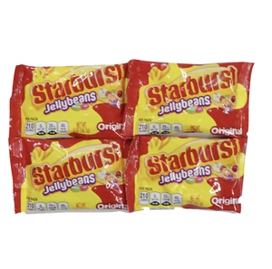 New Sealed Lot of 4 Original Starburst Jellybeans 2oz Packs 8oz Total Candy - Picture 1 of 4