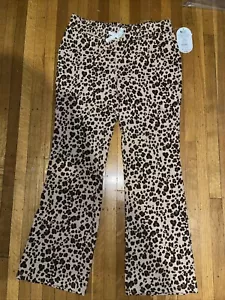 Girls Wonder Nations Cheetah Print Yoga Pants Size:14/16 NEW/NWT - Picture 1 of 2