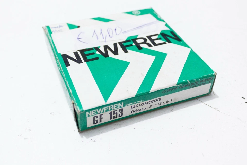 Coppia Ganasce Freno NEWFREN GF153 Garelli Ciclone Atala Master Califfone Fifty - Imagen 1 de 1