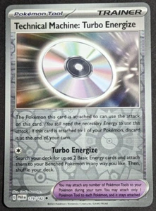 Technical Machine: Turbo Energize Reverse Holo NM 179/182 Paradox Rift Pokemon - Picture 1 of 1