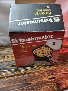 Toastmaster Handi-Pan 7 Inch Electric Skillet With Lid 802 Apartment Dorm - Picture 1 of 5