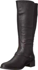 Easy Street Women's Jewel Plus Wide Mid Calf Boot Color Black Size 7 - Picture 1 of 7