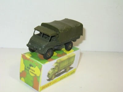 Dinky Toys Camion Unimog Mercedes -benz Militare N2 Copertone Mod, Capote Cole 0 - Immagine 1 di 4
